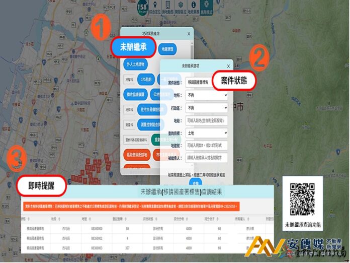 優化「158PLUS空間資訊網」 中市地政局籲速辦繼承登記 確保財產安全(圖/台中市政府)