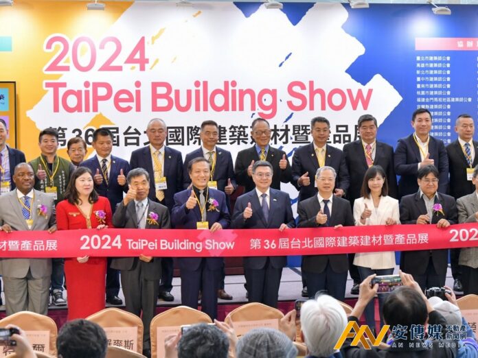 行政院長卓榮泰出席「第36屆台北國際建築建材暨產品展」開幕典禮(圖/行政院)
