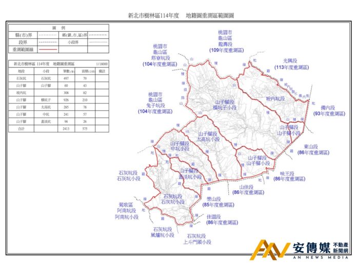 新北 樹林 地籍圖重測 說明會