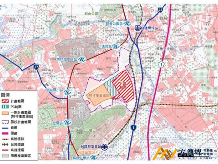 台積電P4、P5廠「在這裡」高雄啟動都計變更