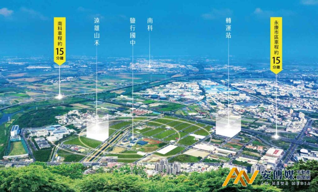 「北輝達、南台積」撐起台灣科技島　鹽行成南科移居新熱區