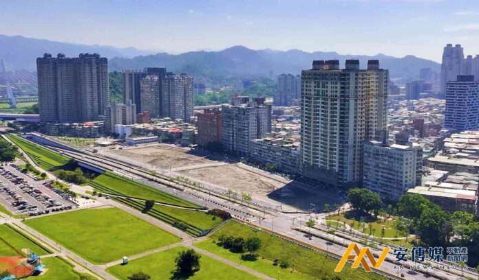 中和秀朗橋北側開發工程完工