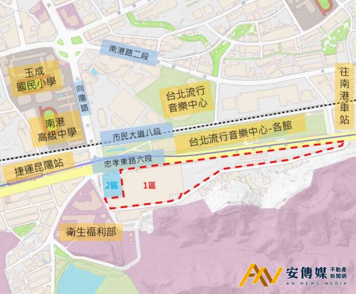 南港機廠社宅1區8戶旺舖招租