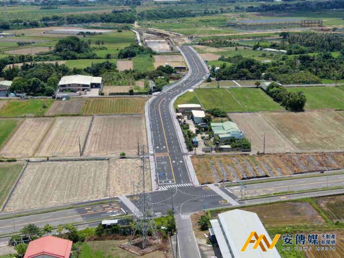 台南新市產業園區聯絡道路完工 產業新廊帶交通新助力
