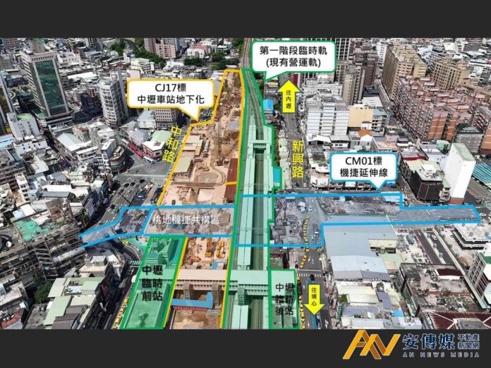 機捷延伸至中壢站及桃鐵地下化中壢站工程 陳世凱促如期如質完工