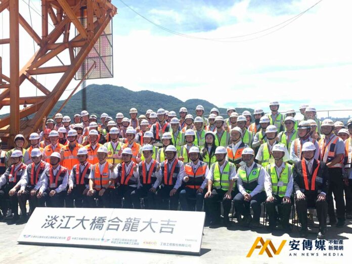 利多！淡江大橋合龍完成 2026年通車可望縮短淡水八里車程20分鐘