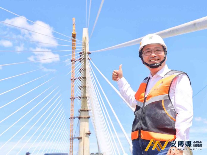 淡江大橋合龍2026年通車 賴清德、侯友宜讚譽「國際新地標」