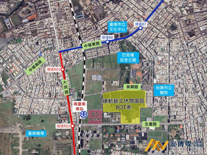 台南運動藝文休閒園區BOT案再創投資新亮點