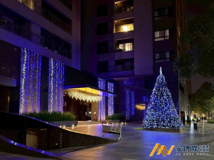 當七期亮起來：豪宅社區把聖誕變成生活質地的展演季