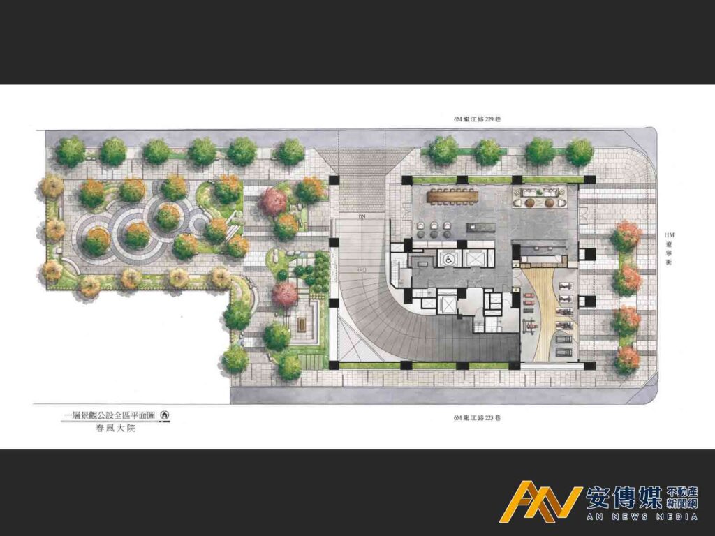 春風大院SRC鋼骨抗震6級、申請「黃金級智慧建築」「銀級綠建築」雙認證 防疫智慧宅