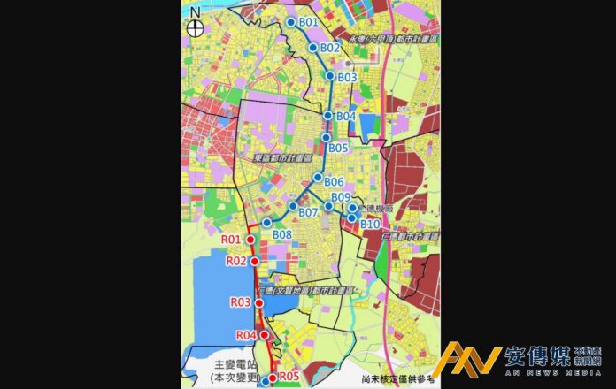 台南捷運藍線設施用地辦理都計公展前座談會