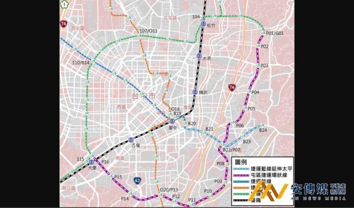 中捷藍線主線啟動 市府超前部署捷運延伸太平