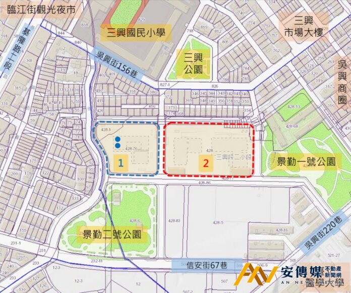 信義區六張犁社宅1區2戶旺舖招租