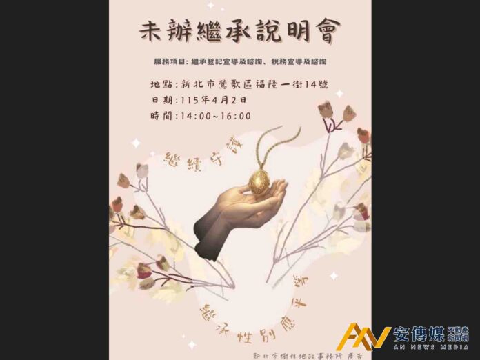2026年逾期未辦繼承土地建物 4/1開始公告