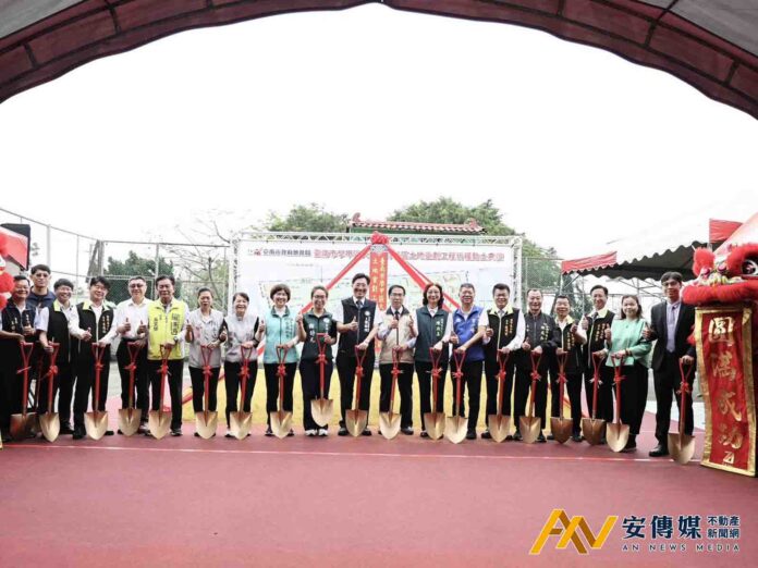 學甲區大灣農村社區土地重劃工程正式啟動