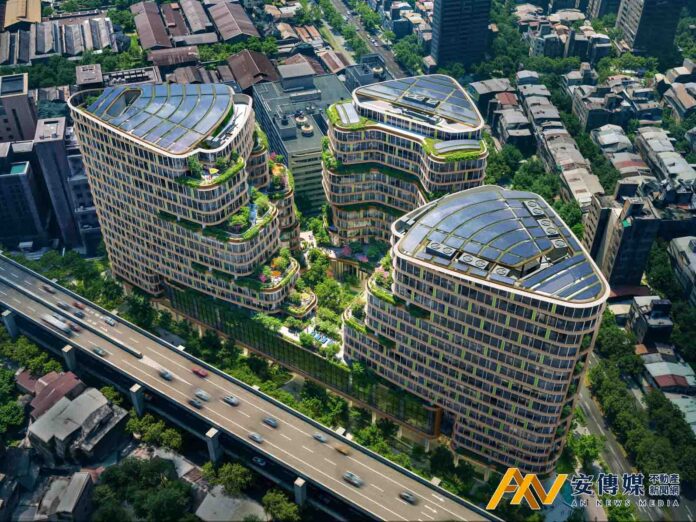 台泥老廠變身！268億打造全新企業總部大樓「Tower Urban Oasis」