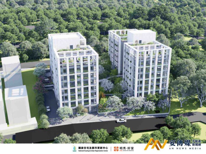 國家住都中心沙鹿區首座社宅「明秀好室」115戶決標