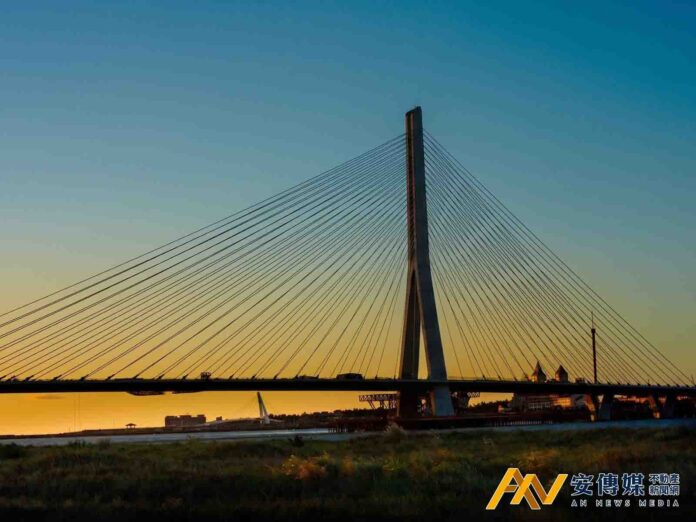 淡江大橋通車 看好台北港特區 輕軌V37站「豐邑港麗」