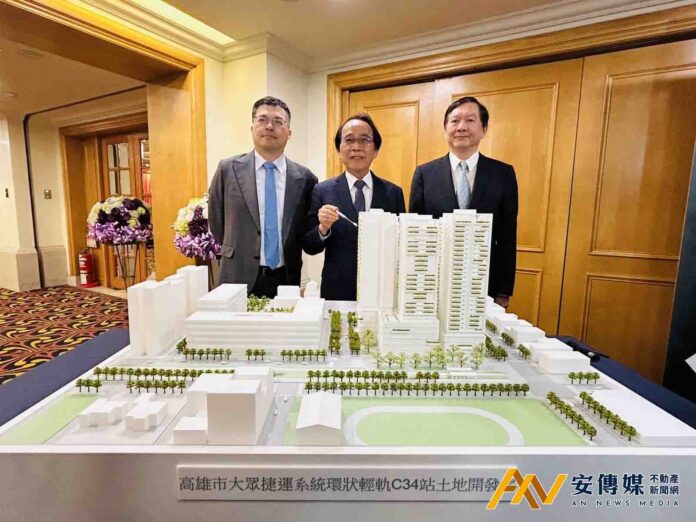 高雄環狀輕軌C34站招商啟動 國泰建設、隆大營建逾10家業者卡位3.6萬坪開發案