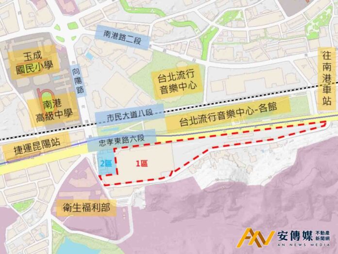 南港機廠社宅1區4戶商業設施，自6/5啟動招租