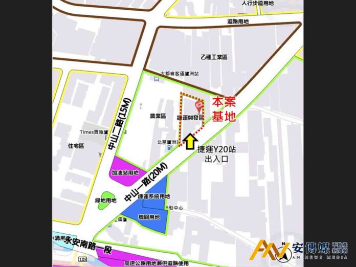 捷運北環段Y20站聯開案8日招商