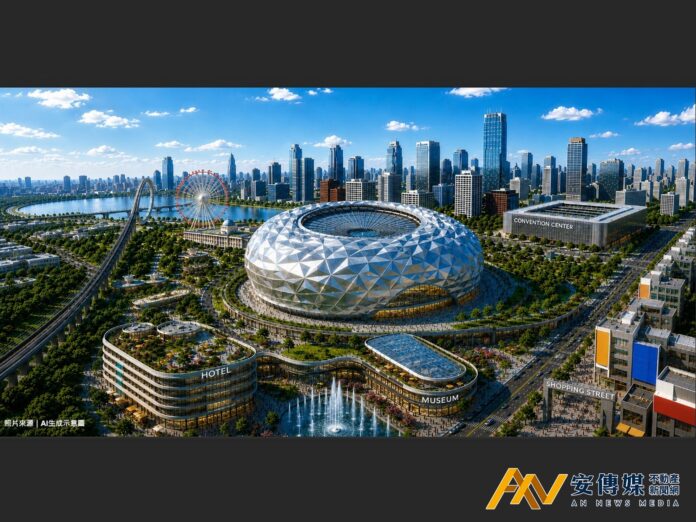 新北大巨蛋確定落腳樹林機五！開創第四都心躍升國際城市