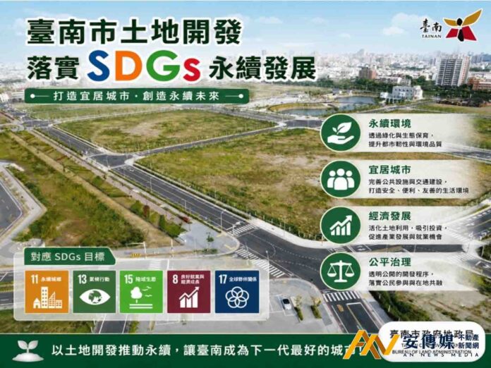 台南市北安商業區市地重劃工程榮獲2026台灣永續行動獎銀獎