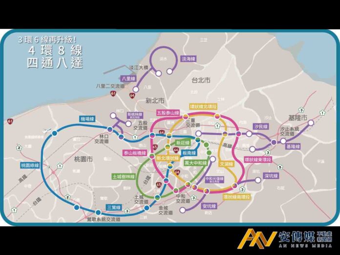 新北捷運「四環八線」縮短城市距離 帶動房產活絡