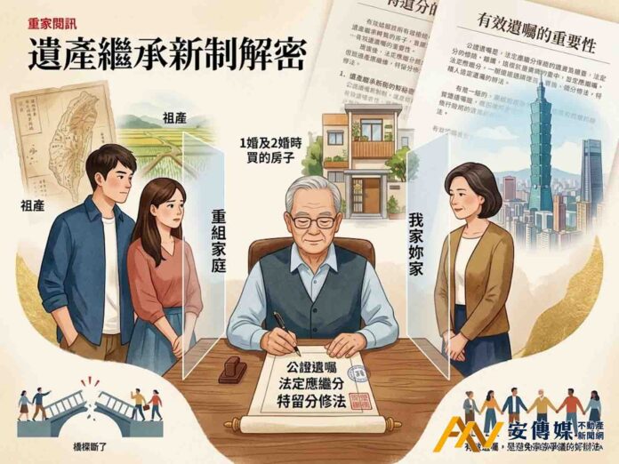當牽絆成為遺憾 重組家庭與單身浪潮下 如何用一份遺囑守護愛的秩序？