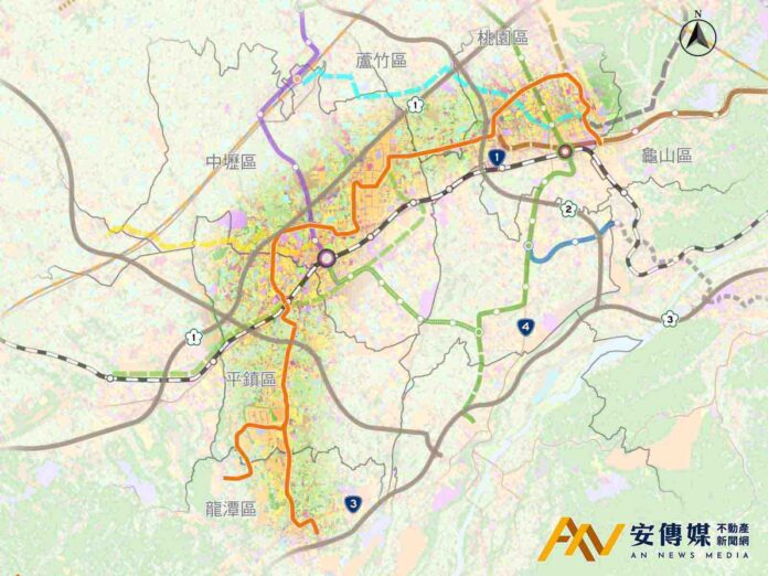 桃園捷運橘線可行性報告送交通部